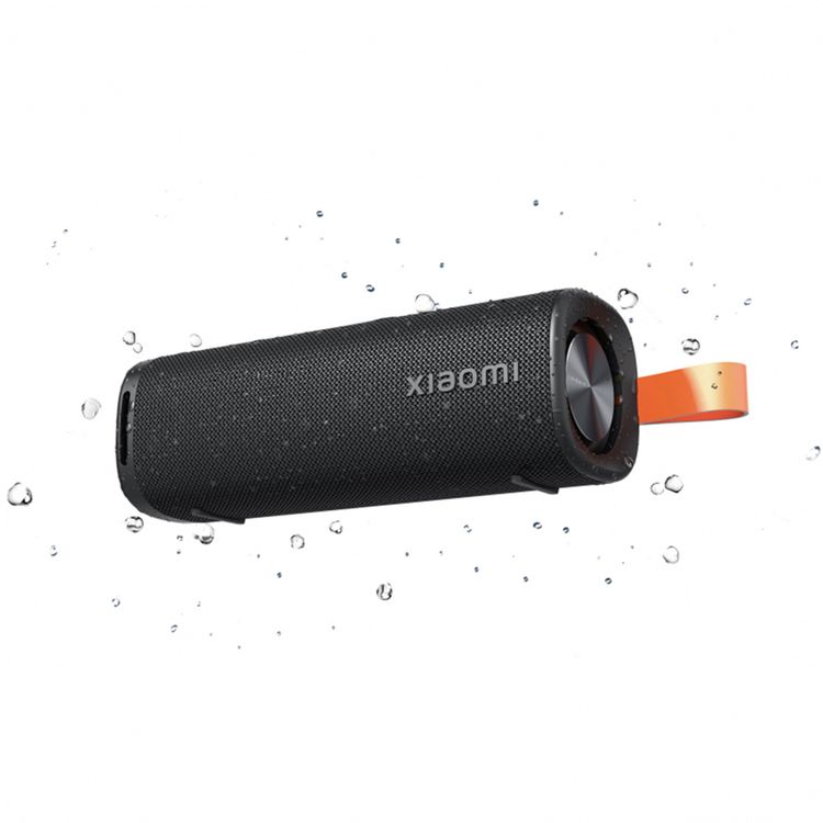 مكبر صوت بلوتوث Xiaomi Sound Outdoor 30W، سعة بطارية 2600 مللي أمبير، إصدار بلوتوث 5.4، عمر بطارية 12 ساعة، وقت شحن 2.5 ساعة - أسود