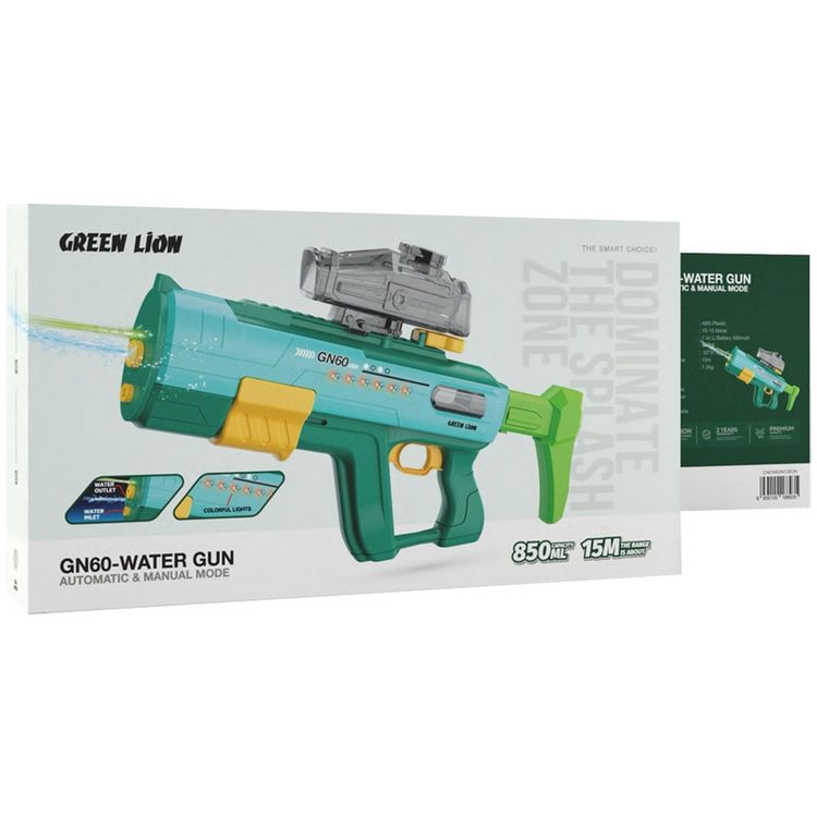 Green Lion GN60 Water Device Automatic & Manual Single Shot Mode, Leak Proof Seal, ABS Plastic Material 