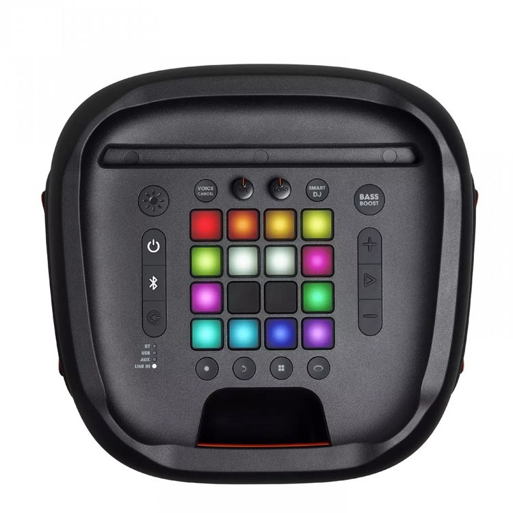 JBL Party Box 1000 Wireless Bluetooth Speaker with USB Charging Output For External Device, DJ Pad, Light Shows - Black 