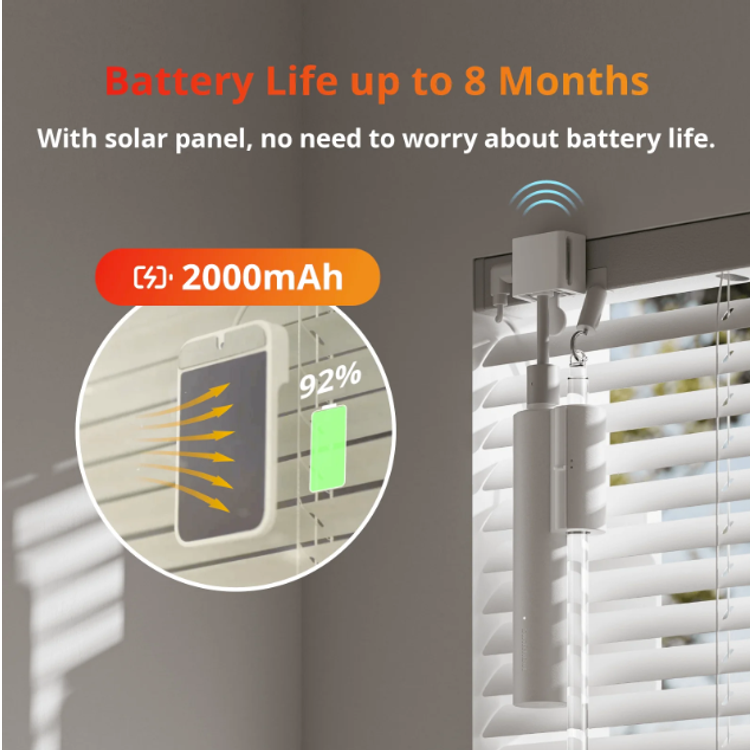 SwitchBot Blind Tilt مع لوحة شمسية