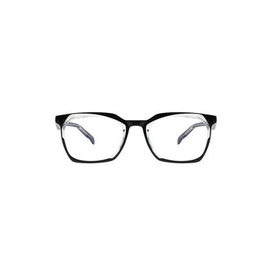 نظارات بورودو لايف ستايل بيريا المضادة للضوء الأزرق مع وضوح بصري محسن، عدسات مقاومة للخدش، درع ضد الإرهاق الرقمي، تصميم أنيق، تقلل من الإرهاق البصري، تصميم للجنسين - اللون الأسود