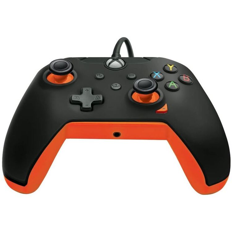 PDP Controller for  Xbox Series X/S/PC - Atomic Black - Black / Orange