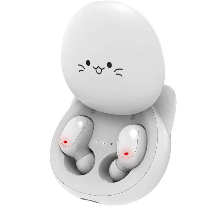 Porodo Soundtec Kid's True Wireless Earbuds with Touch Controls - White