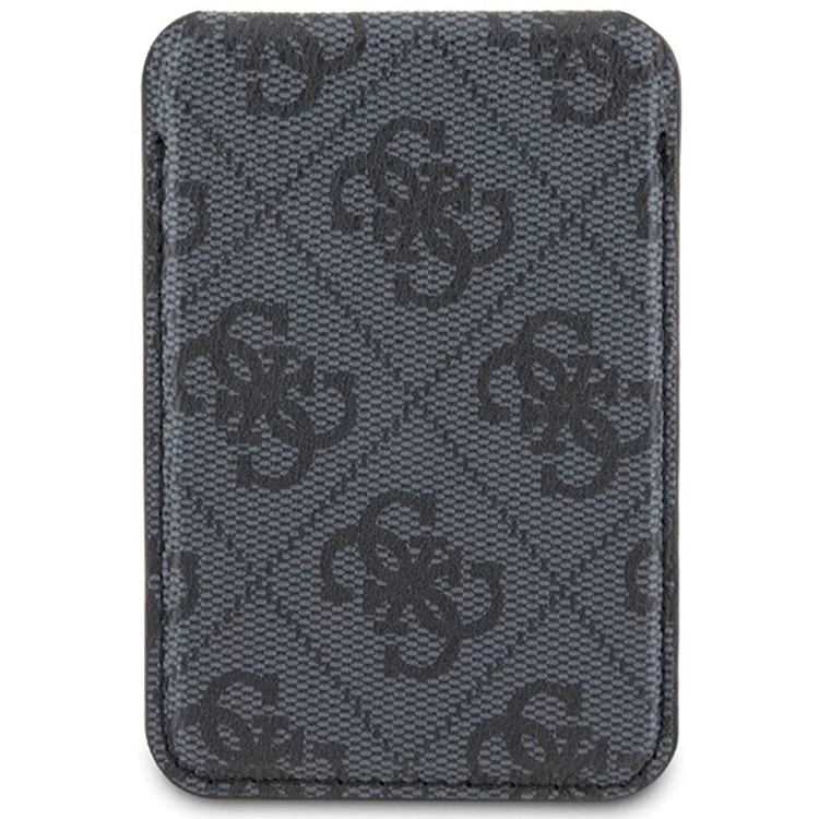 Guess Wallet Cardslot Magsafe Stand 4G Classic - Black