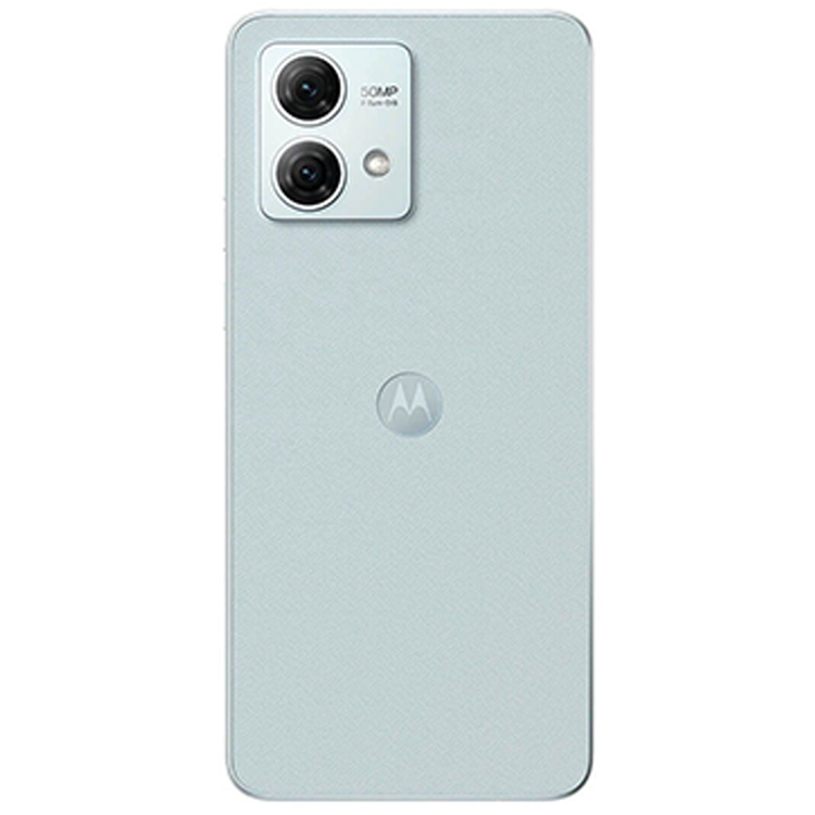 هاتف موتورولا موبيليتي موتو G84 إصدار 5G TRA، شاشة 6.5 بوصة FHD+، كاميرا مزدوجة 50 ميجابكسل، ذاكرة الوصول العشوائي 12 تخزين 256 جيجابايت - أزرق مارشميلو