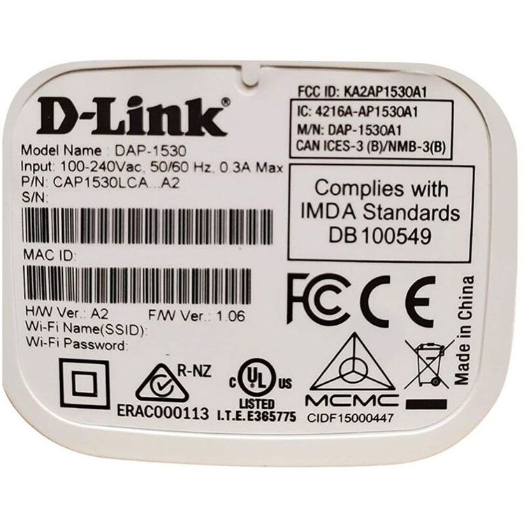 D-Link AC750 Wi-Fi Range Extender 