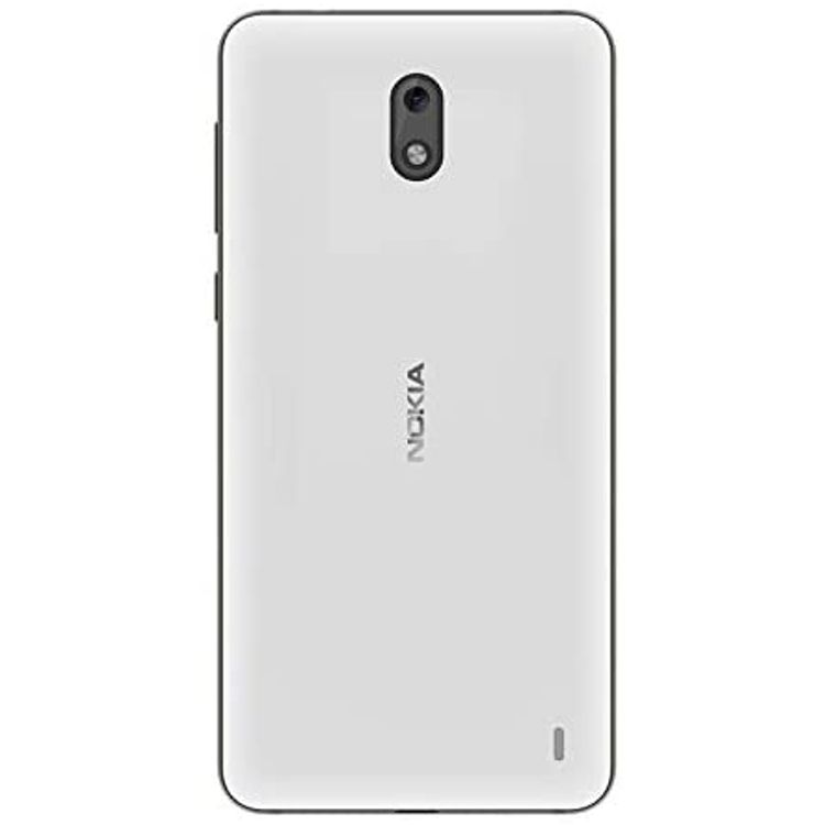 Nokia 2 , Dual SIM - 8GB, 1GB RAM,  4G LTE , 4100 mAh - Pewter/White - White