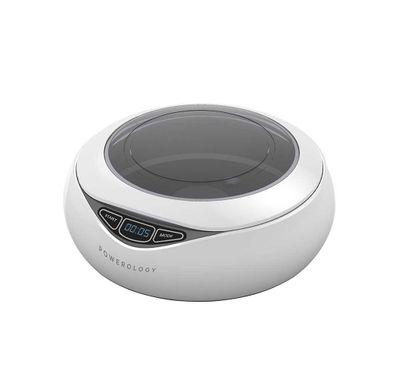 صندوق معقم بالأشعة فوق البنفسجية العالمي من باورولوجي مع شحن لاسلكي 15 وات - أبيض