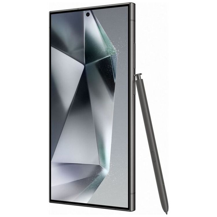 Samsung Galaxy S24 Ultra Smartphone with 5G Network Technology, Built-in S Pen, 6.8" Dynamic AMOLED 2x Display, 12GB RAM, 1TB Capacity, 200MP Camera Resolution, Octa-Core Processor, Dual eSim, Long-lasting Battery - Titanium Black