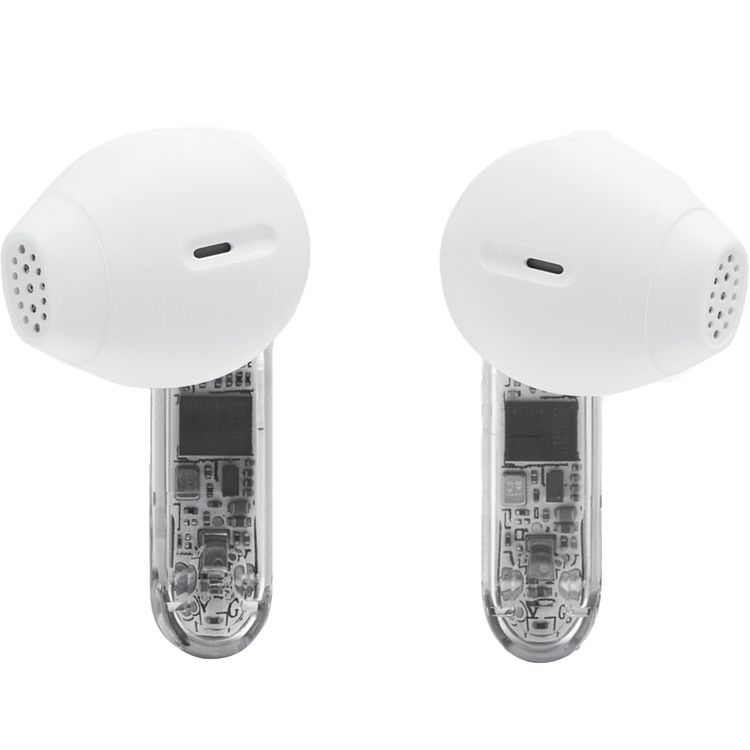 JBL Tune Flex 2 Earbuds with JBL Pure Bass sound, JBL Headphones App, 48 Hours Battery Life, 2 Hours Charging Time - Ghost White