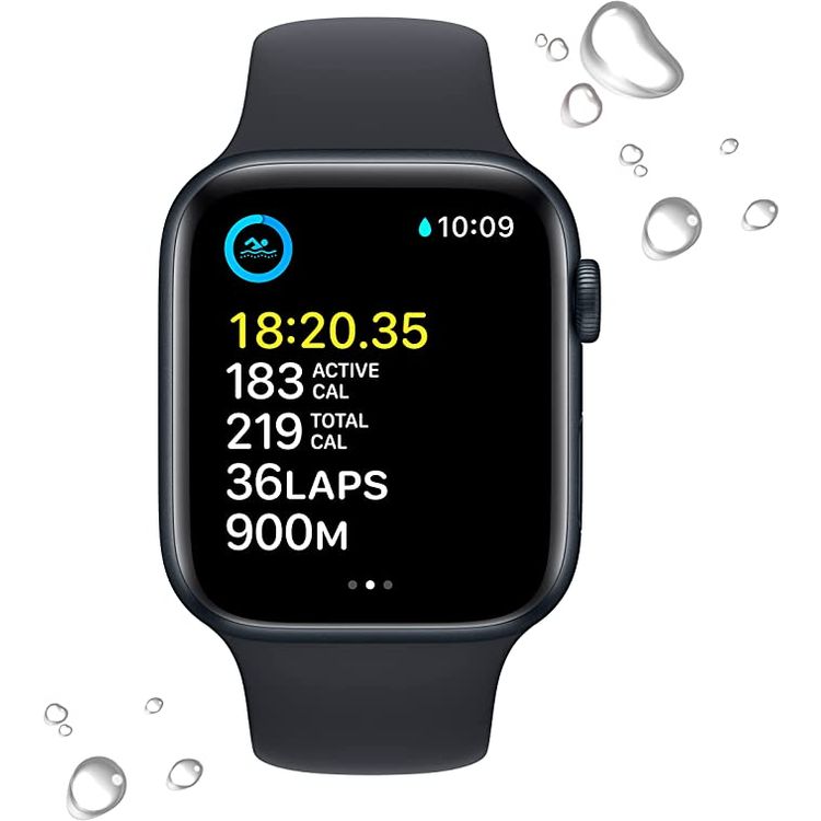 Apple Watch SE 2nd generation (GPS) - Midnight - 44 MM