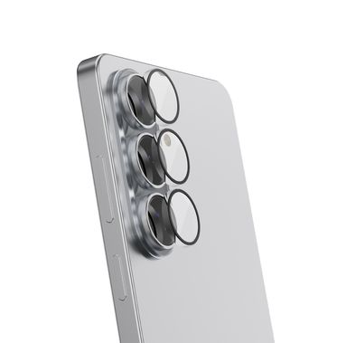 Levelo LucentTrio Camera Lens Protector with Anti-reflective Coating, Samsung Galaxy S26 Plus Compatibility, 99% Light Transmittance, Durable-Sided AR Glass, Oleophobic Coating, Resilient Glass, Scratch Resistance, 0.33mm Glass Thickness, 9H Glass Thickness - Transparent