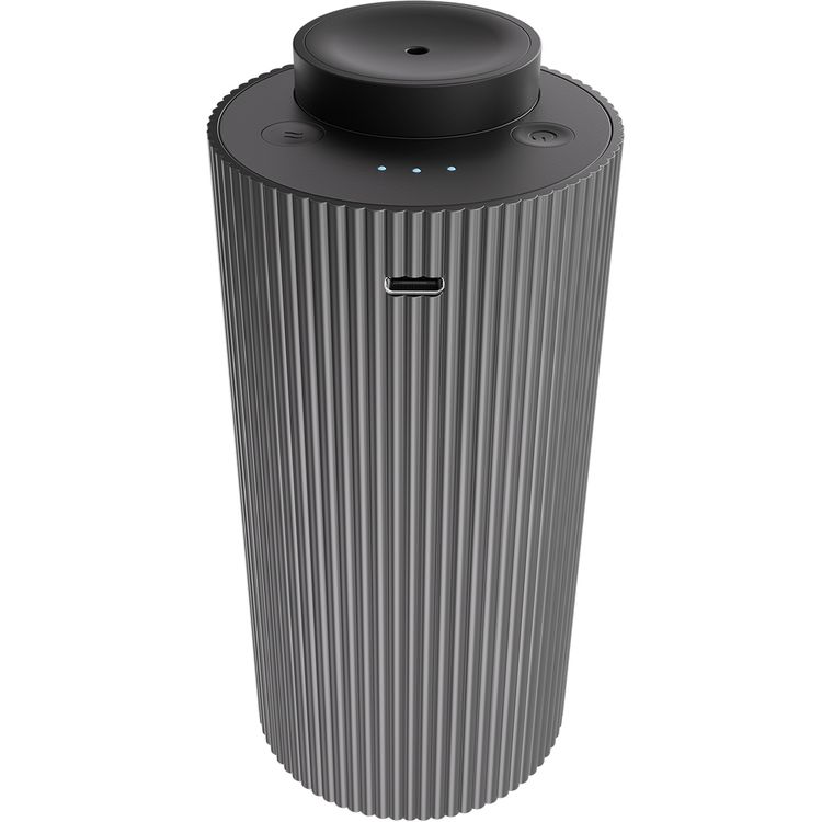 ليفيلو أوراميست موزع رائحة السيارة مع وعاء زجاجي 20 مل، تغطية 50 متر مربع، سعة بطارية 1200 مللي أمبير، كثافة قابلة للتعديل، تحكم باللمس، انبعاث رائحة قوية، تكنولوجيا الهواء البارد - تيتانيوم