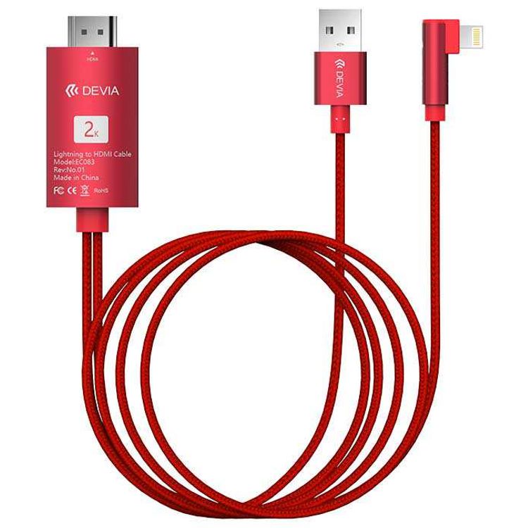 Devia Storm Series HDMI Cable - Red