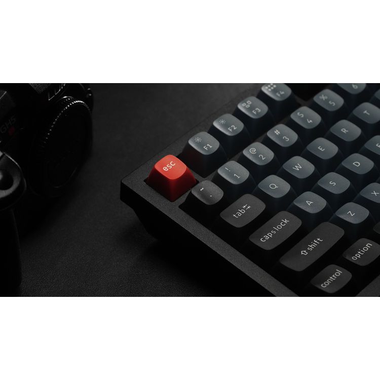 Keychron Q3 QMK Custom HotSwappable Gateron G-PRO Brown Switch Mechanical  Keyboard Full Assembled RGB with Knob - Carbon Black
