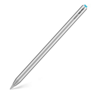 قلم Adonit Neo Pro لجميع أجهزة iPad قابل للربط مغناطيسيًا | فضة