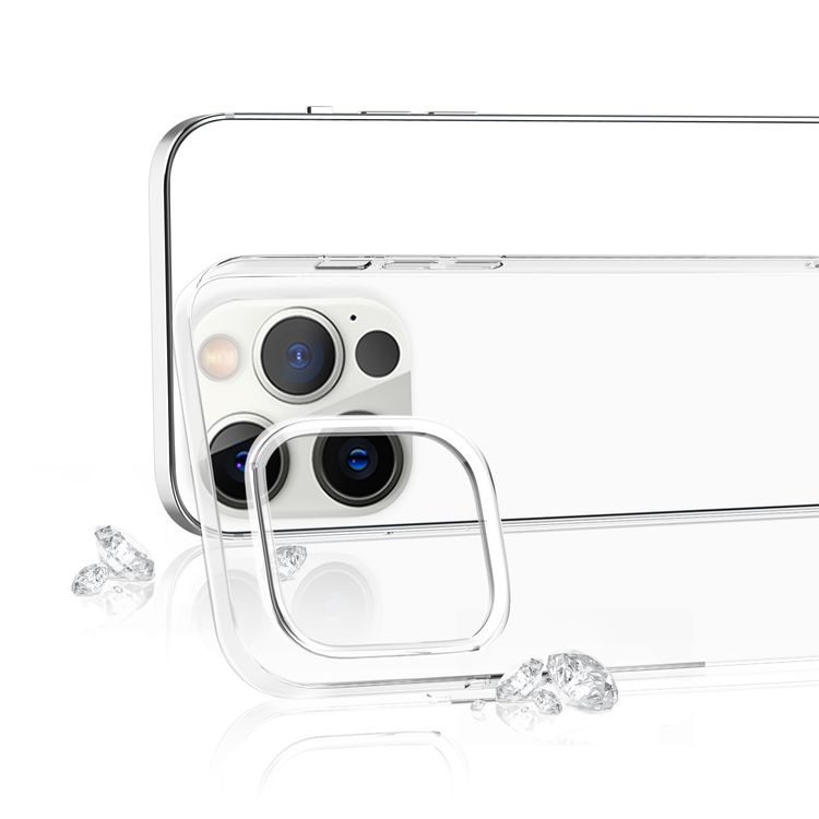 Green Lion Delgado PC Case for iPhone 13 Pro Max 6.1",  Drop Protection - Clear