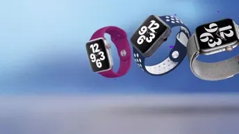 Porodo iGuard Sport Silicone Watch Strap for Apple Watch 45/44mm in UAE | Adjustable - Black/White | (PDSILNS44-BKWH)