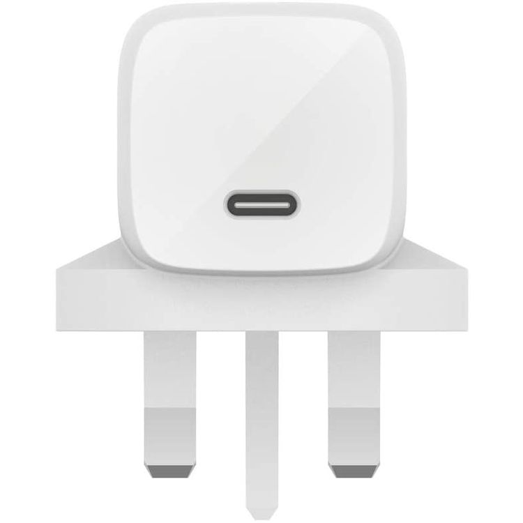 Power Adapter Belkin Power Adapter WCH002myWH USB-C Charger -White