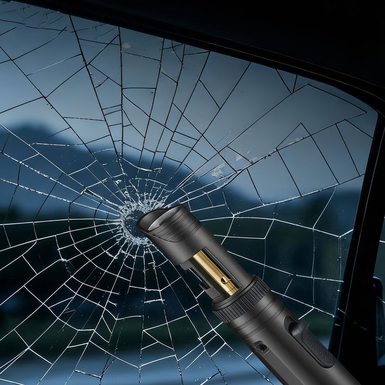 Green Lion Jet Lighter X LED Torch Flame Lighter with 3-Lighting Modes, Zinc Alloy Case, Refillable Butane Chamber, Anti-Leak Valve, Wind-Resistant Flame, Multipurpose Torch Lighter, Flame Lock Switch, Built-in Bottle Opener, Emergency Window Breaker, Extendable Height Up to 910mm - Black 