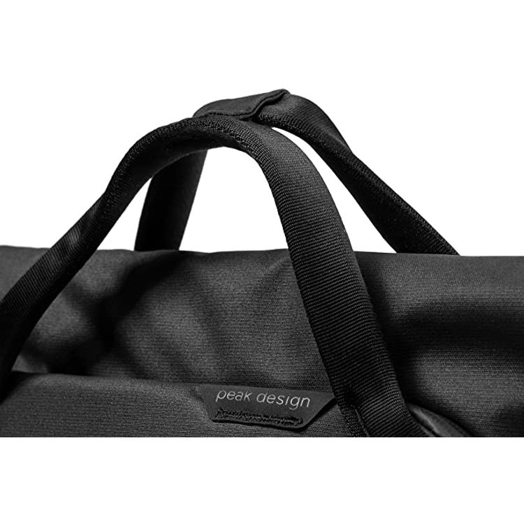 Peak Design Everyday Tote pack utility bag for laptop and tablet devices  20L v2 - Black - Ash - 8.2 Inch