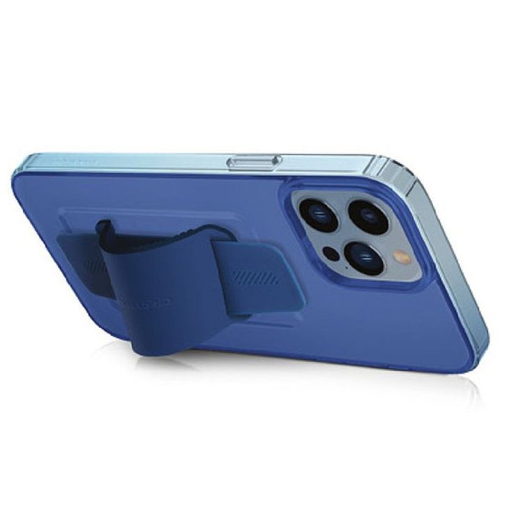 Viva Madrid Loope Shock Absorbent TPU/PC Air Pockets Case w/ Silicone Grip for iPhone 13 Pro Max (6.7") 10ft Drop Protection, Anti-Scratch Suitable w/ Wireless Charger Pacific Blue