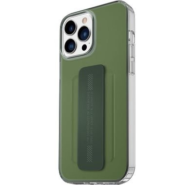 Viva Madrid Loope Shock Absorbent TPU/PC Air Pockets Case with Silicone Grip for iPhone 13 Pro (6.1") 10ft Drop Protection, Anti-Scratch Suitable with Wireless Chargers Forest