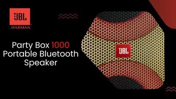 Buy The JBL Party Box 1000 Wireless Bluetooth Speaker in UAE | DJ Pad, Light Shows - Black | (PARTYBOX1000-BK)