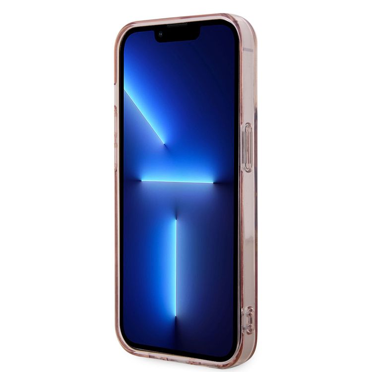 Guess Magsafe IML Case - Gold Pink - iPhone 15 Pro