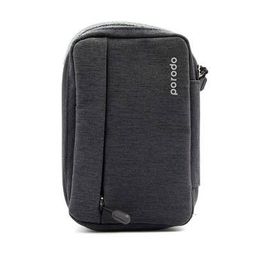 Porodo Convenient Storage Bag 8.2", Lightweight Slim Pouc...