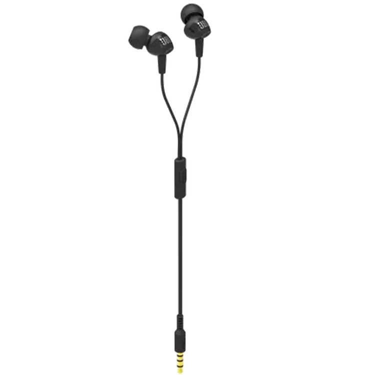 JBL In-Ear Headphones With Noise Cancellation - Black