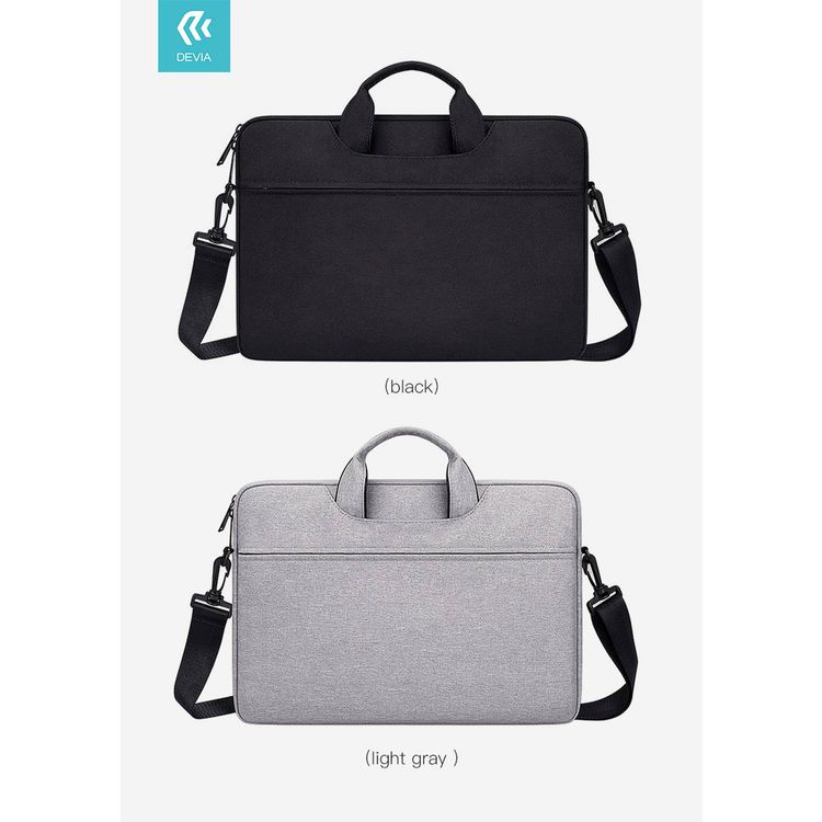 Devia Justyle MacBook Hand Bag for Macbook Air 13.3 & Pro 13.3 - Black