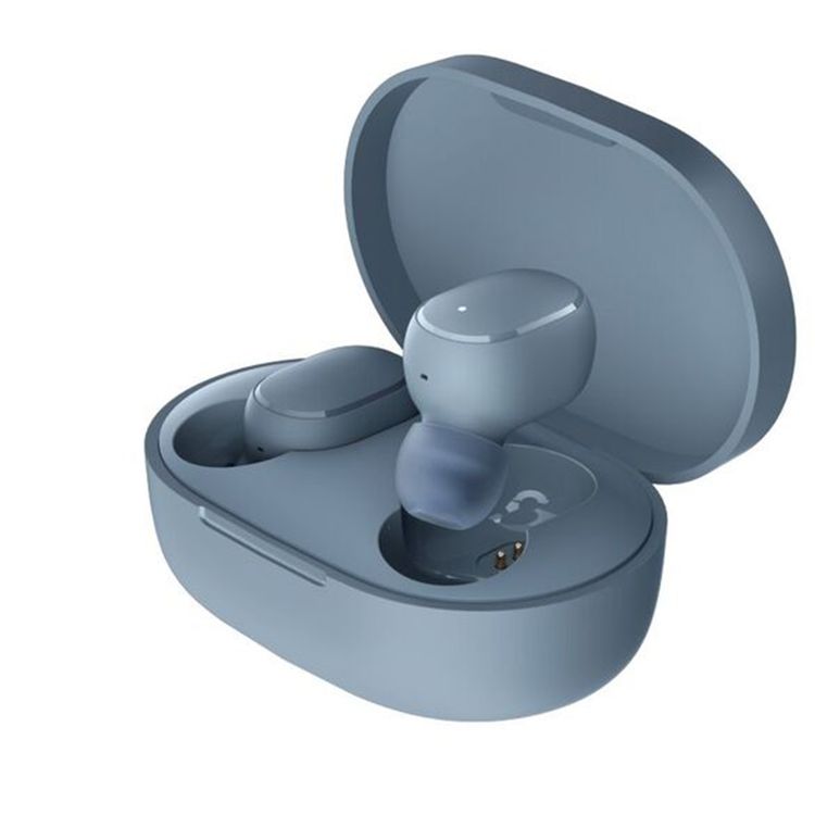 سماعات Xiaomi Redmi Bluetooth Essential، مكالمات واضحة، اتصال سهل، عمر بطارية يصل إلى 18 ساعة، مسافة اتصال 10 متر - باللون الأزرق