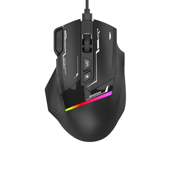Porodo Gaming 4 in 1 Gaming Kit with Keyboard, Head phone, Mouse and Mouse Pad, Windows and Linux Compatibility, 13 RGB Light Mode - Black