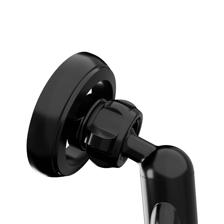  Green Lion GX-62 Magsafe Cup Holder with ABS+PC Material, Universal Fit Base, Expandable Base Wings, 360° Rotation Head, Space-Saving Design, Non-Slip Grip Pads, Strong Magnetic Adsorption - Black