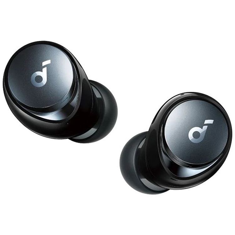 Soundcore Space A40 Active Noise Canceling Earbuds, Up to 50 Hours Battery Life, 10 mm Diameter Speaker, USB Type-C Charging Case Connection, Active Noise Canceling, Recommended for Calls, Commute, and Travel - Black