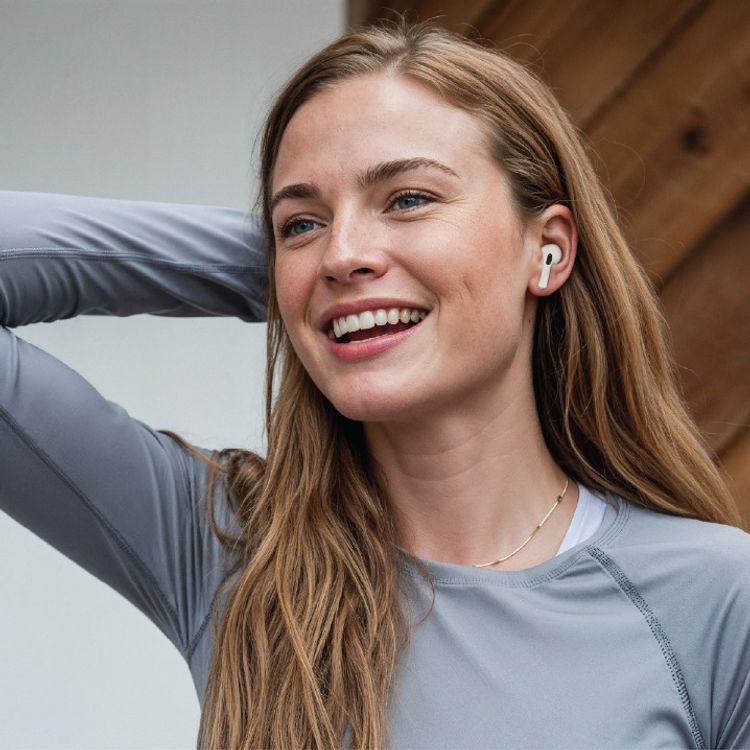 Porodo Soundtec ENC Earbuds Pro II True Wireless with 4 Hours Working Time, Wireless Charging Compatibility, 10m Transmission Distance, 30 Hours Earbuds Standby Time - White