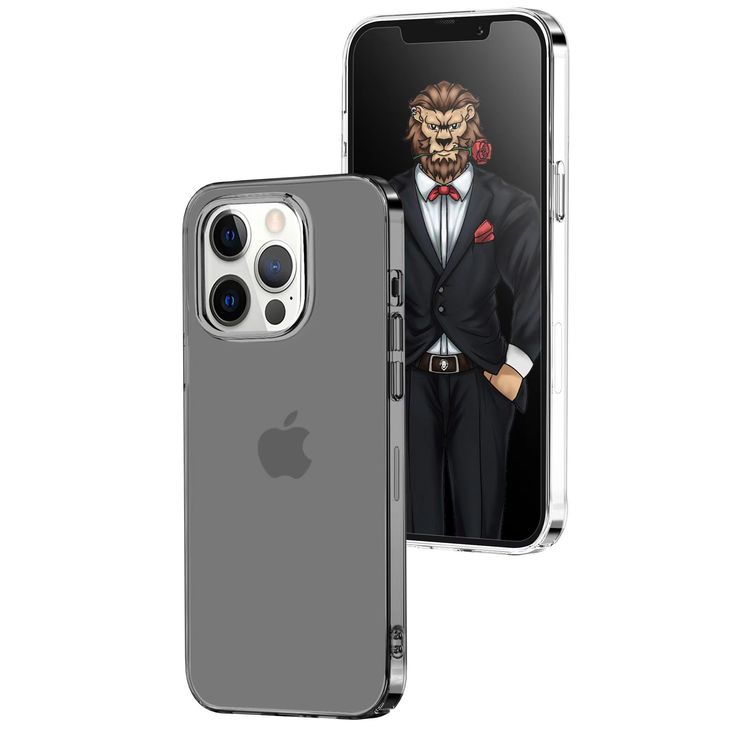 Green Lion Delgado PC Case for iPhone 13 Pro Max 6.7",  Drop Protection - Clear