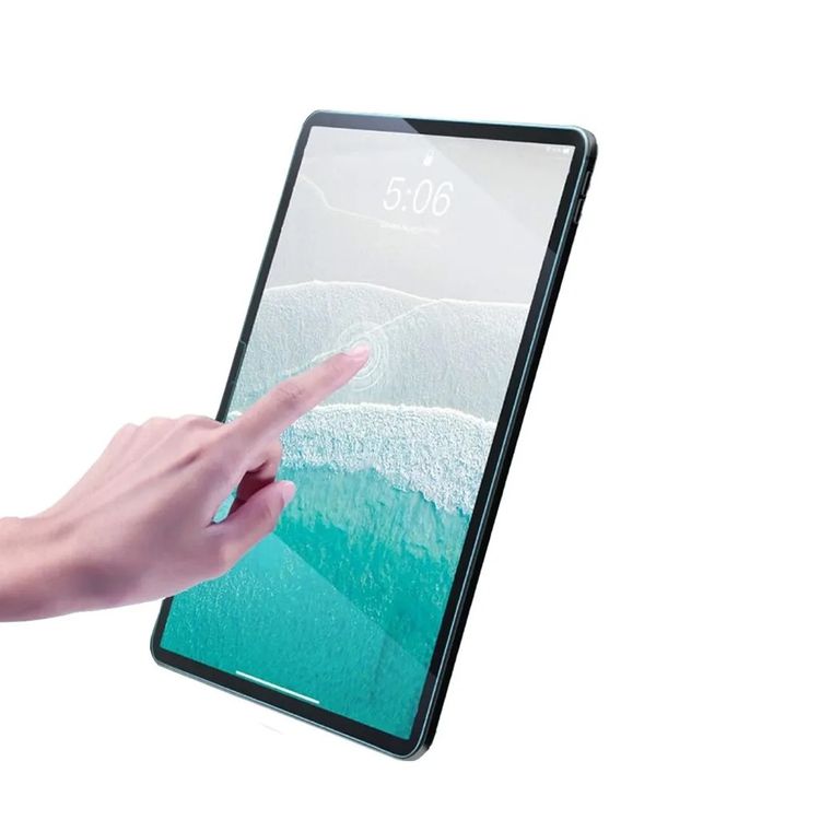 Green Lion iPad Screen Guard for iPad Air 11", Oleophobic Coating, Precise Cutouts, Anti-Fingerprint, Anti-Scratch, Drop Protection - Clear