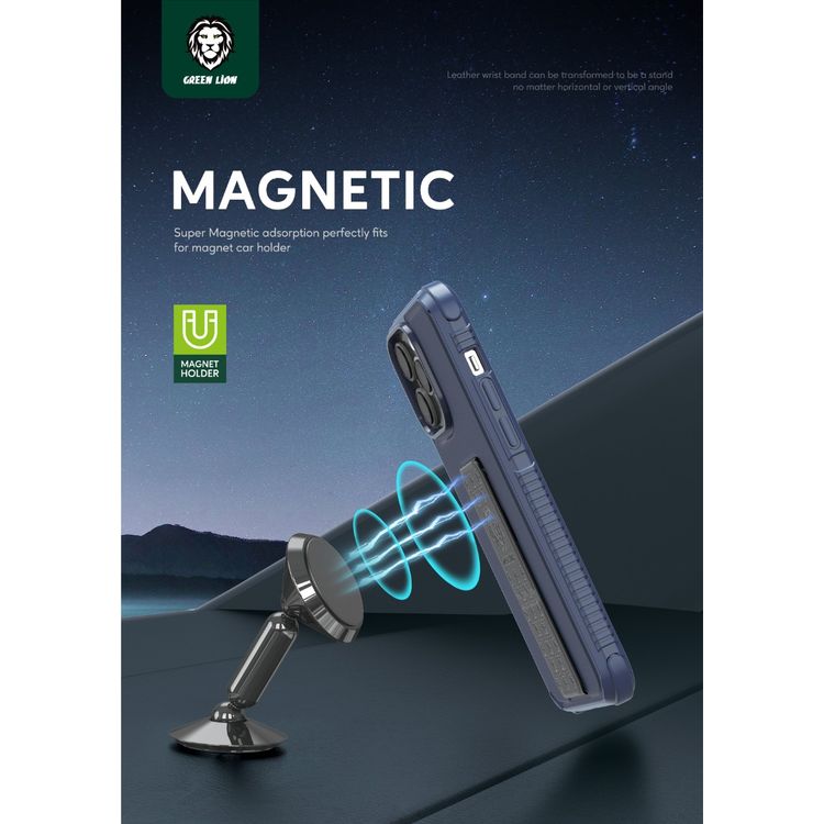 Green Lion Series 79 Case iPhone 14 Pro  - Black