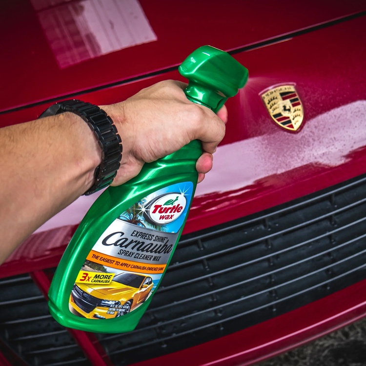 Turtle Wax Express Shine Carnauba Spray Cleaner Wax, 473ml