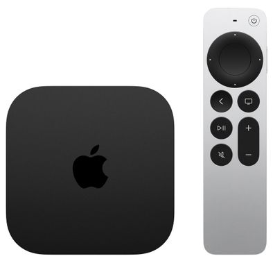 Apple TV 4K، واي فاي + إيثرنت (الجيل الثالث) - أسود