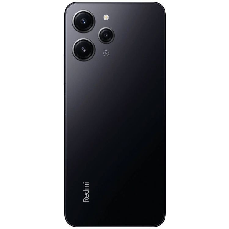 Xiaomi Redmi 12 Smartphone IND Version, RAM 6GB, Storage 128GB, 4G LTE, Dual Sim, 5000mAh Battery, Fingerprint Sensor, GPS, Bluetooth 5.3 - Midnight Black