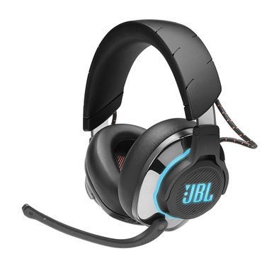 JBL Quantum 800 ANC Wireless Over-Ear Gaming Headset with Quantum Sound Signature, PC Gaming Headphone with Active Noise Cancelling & Bluetooth 5.0 Black