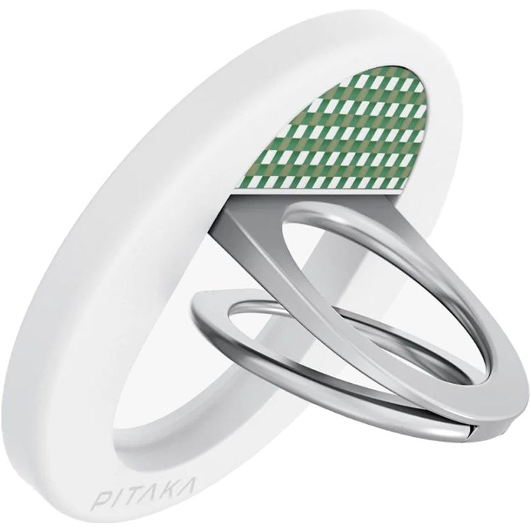 Pitaka MagEZ Grip3, 4.3mm Thickness, Double-Ring Design, Small Details - Forest 
