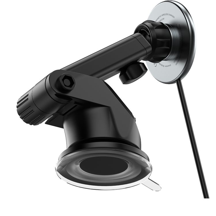 Porodo 3 in 1 Magnetic 15W Wireless Car Charger Mount with 20W PD Car Charger