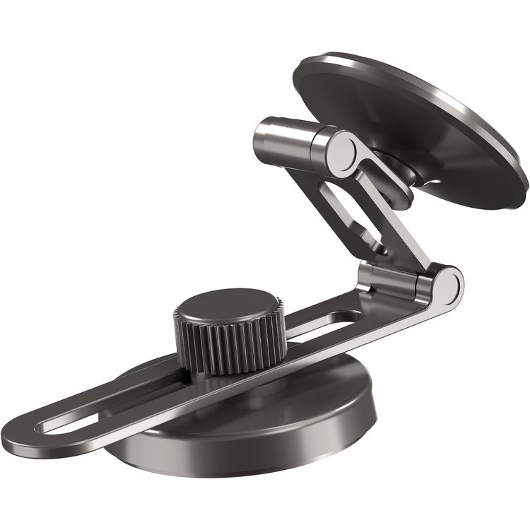 Porodo MagSafe Car Mount with Zinc Alloy and N35 Magnet  - Black