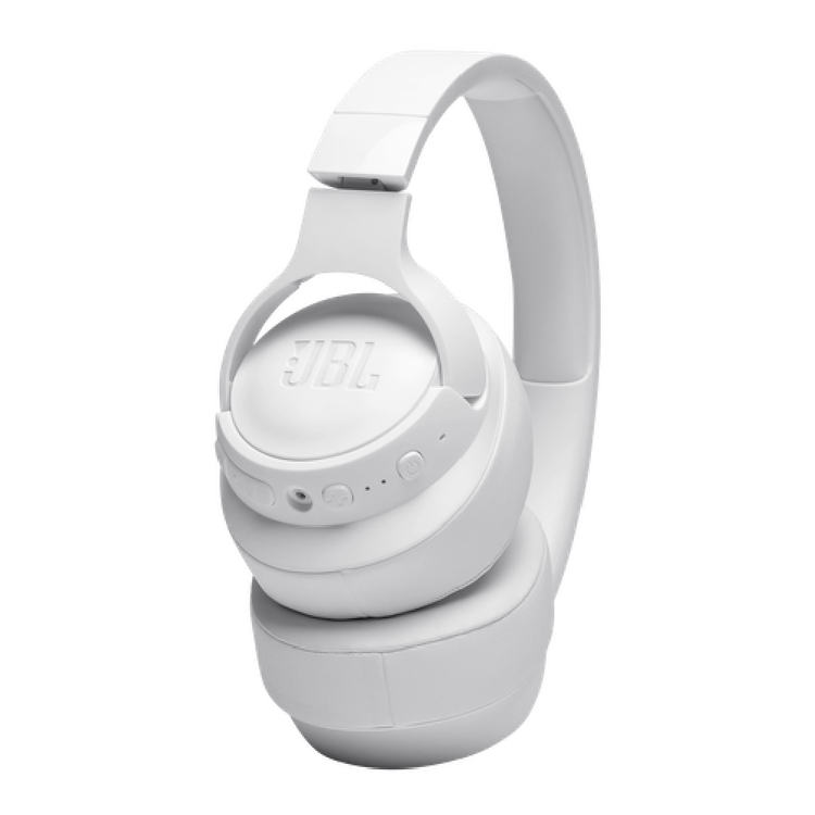 JBL T760 Wireless Bluetooth Over-Ear Headphone - Bluetooth/Wireless - White