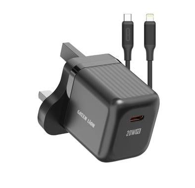 Green Lion Ultra Compact GaN Wall Charger with Single USB...