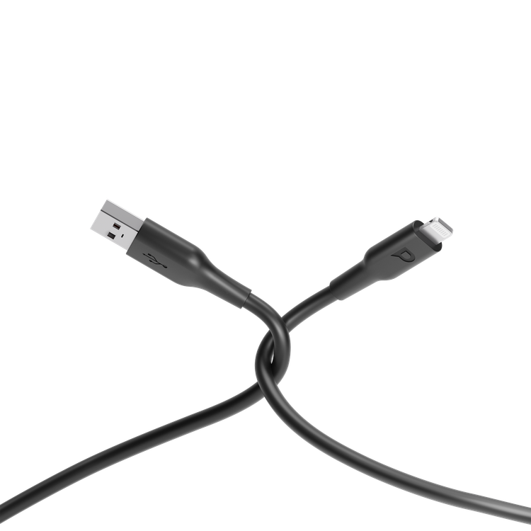 Powerology USB-A to Lightning Cable 3M Fast Charging  Data Sync - Black